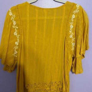 Yellow Boutique Blouse